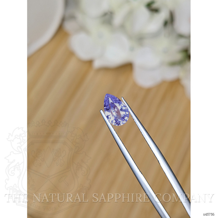 1.58 Ct. Purple Sapphire from Ceylon (Sri Lanka)