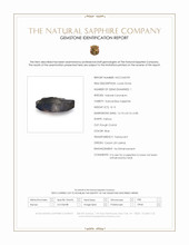8.13 Ct. Blue Sapphire from Ceylon (Sri Lanka) Scan Report