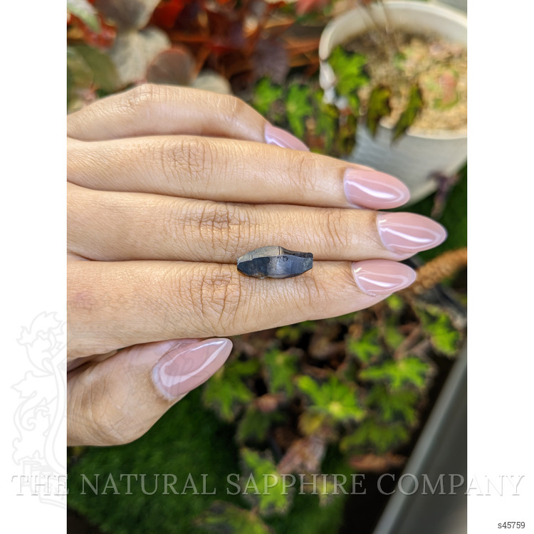 8.13 Ct. Blue Sapphire from Ceylon (Sri Lanka)