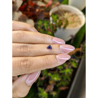 0.51 Ct. Violet Sapphire from Ceylon (Sri Lanka) Life Style
