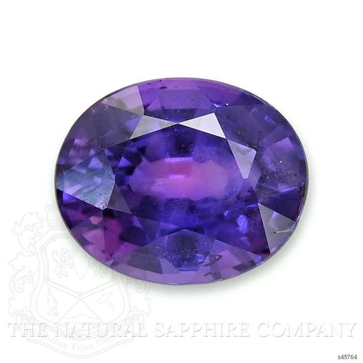 1.21 Ct. Bluish Purple Sapphire from Tanzania