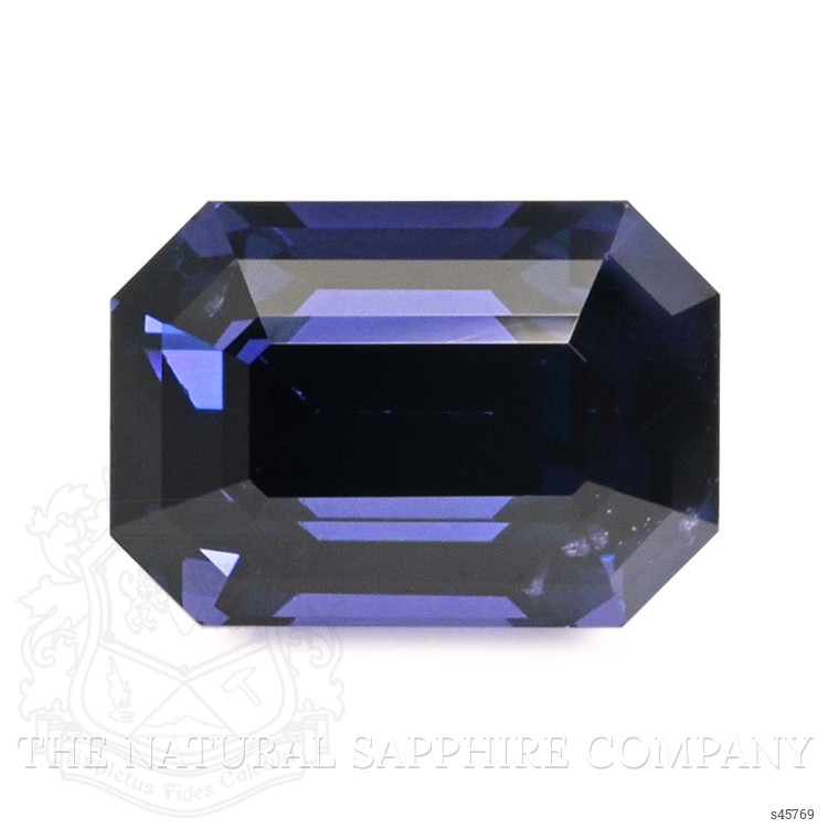 0.98 Ct. Purplish Blue Sapphire from Ceylon (Sri Lanka)