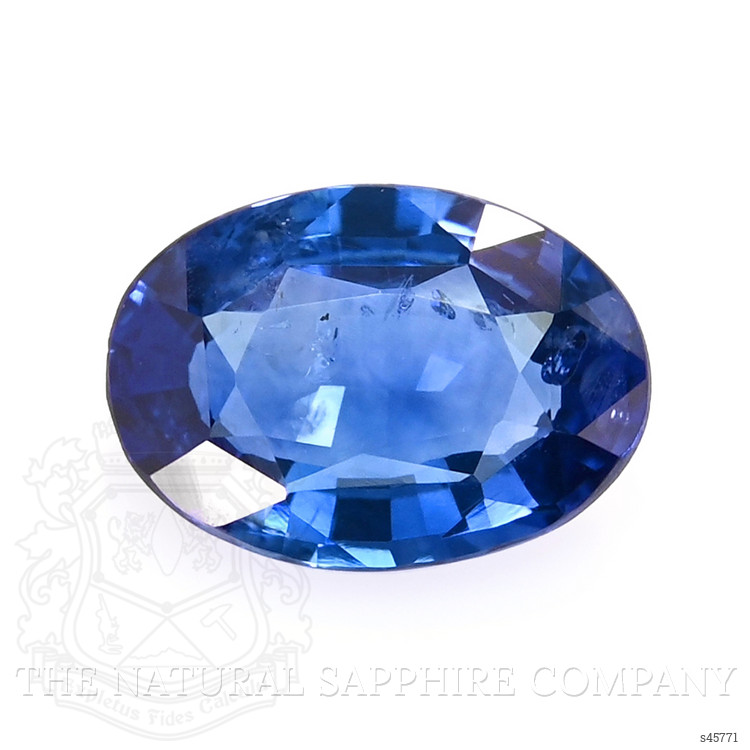 0.91 Ct. Blue Sapphire from Ceylon (Sri Lanka)