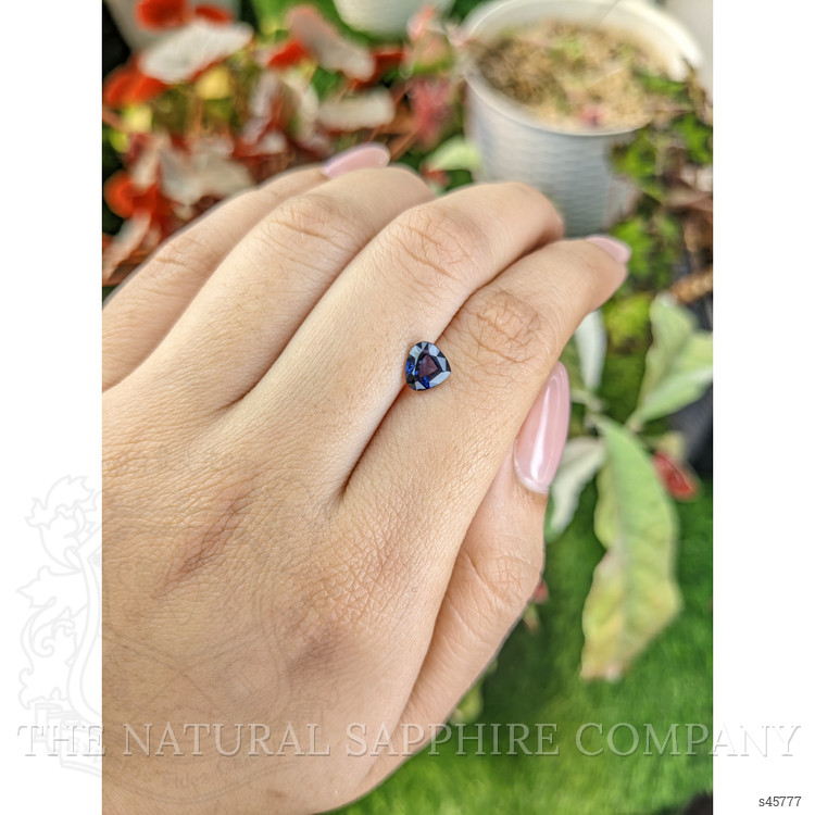 1.15 Ct. Purplish Blue Sapphire from Ceylon (Sri Lanka)