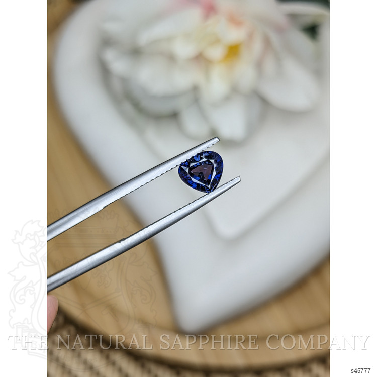1.15 Ct. Purplish Blue Sapphire from Ceylon (Sri Lanka)