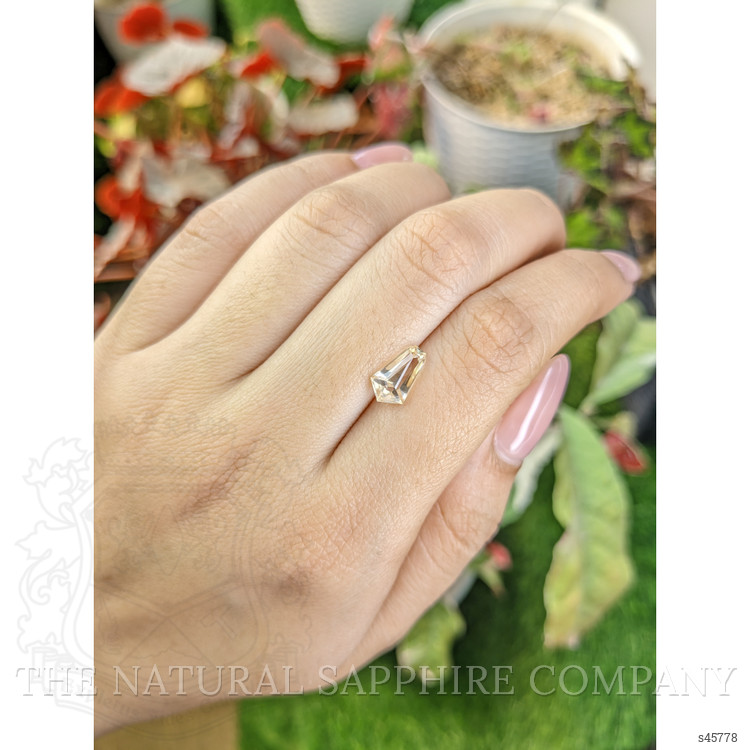 1.98 Ct. Peach Sapphire from Ceylon (Sri Lanka)