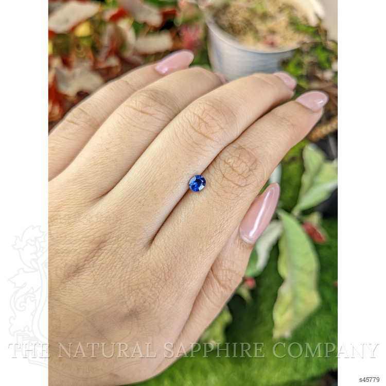 0.43 Ct. Blue Sapphire from Ceylon (Sri Lanka)