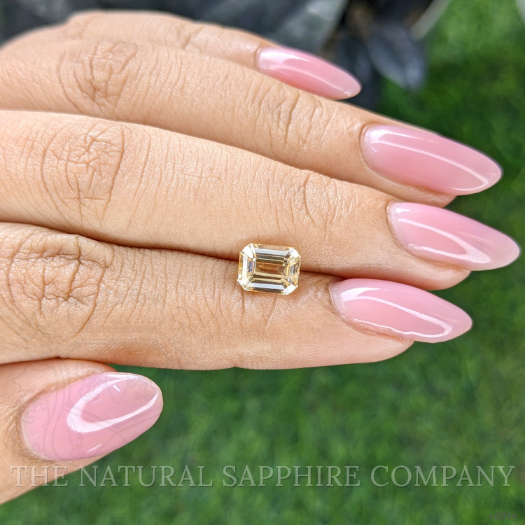 2.10 Ct. Yellow Sapphire from Ceylon (Sri Lanka)