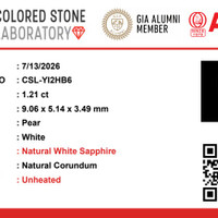 1.21 Ct. White Sapphire from Ceylon (Sri Lanka) Pdf