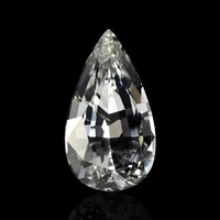 1.21 Ct. White Sapphire from Ceylon (Sri Lanka) Video