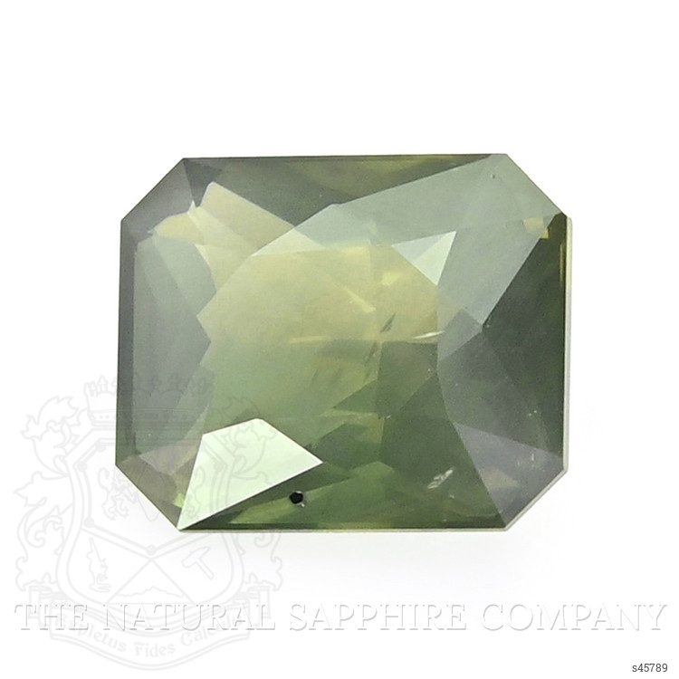 1.06 Ct. Green Opalescence Sapphire from Madagascar