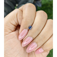 0.39 Ct. Blue Sapphire from Ceylon (Sri Lanka) Life Style