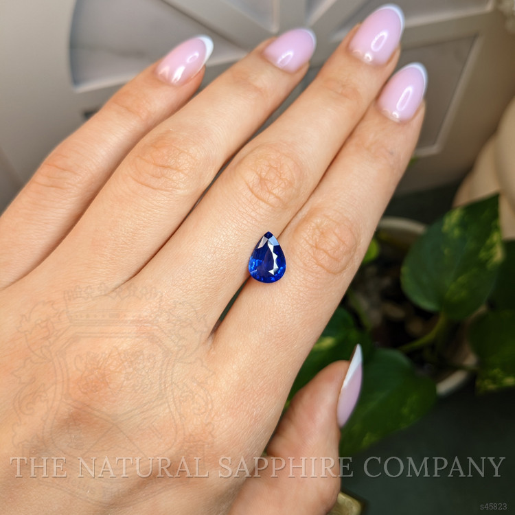 3.03 Ct. Blue Sapphire from Ceylon (Sri Lanka)