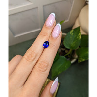 2.60 Ct. Blue Sapphire from Madagascar Life Style