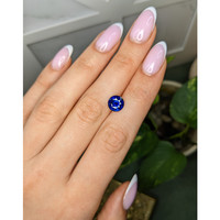 2.69 Ct. Blue Sapphire from Madagascar Life Style