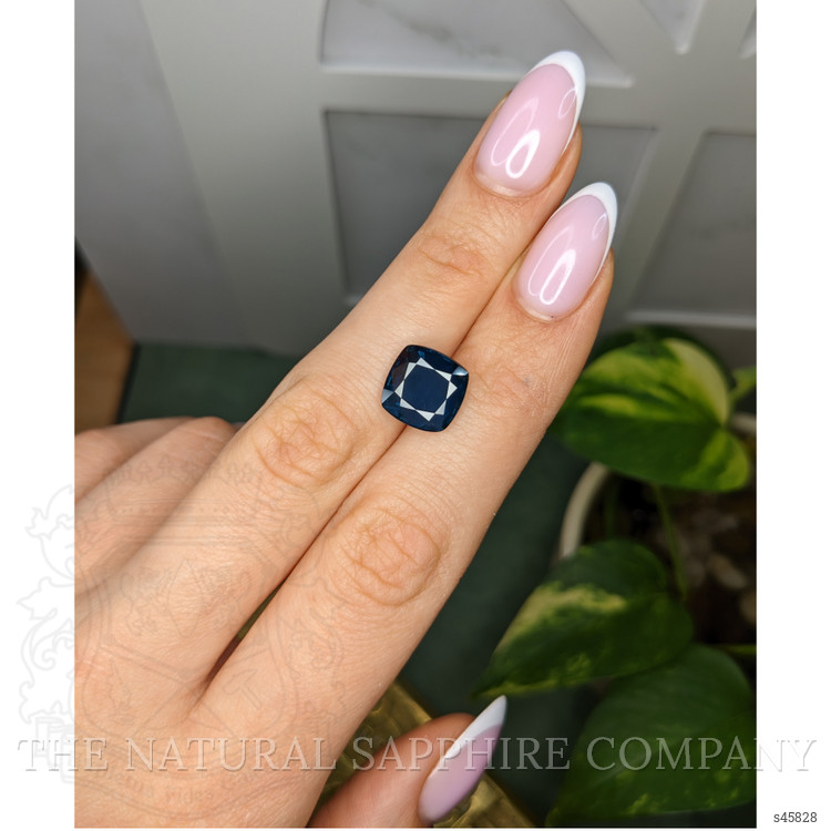 6.38 Ct. Blue Sapphire from Ceylon (Sri Lanka)