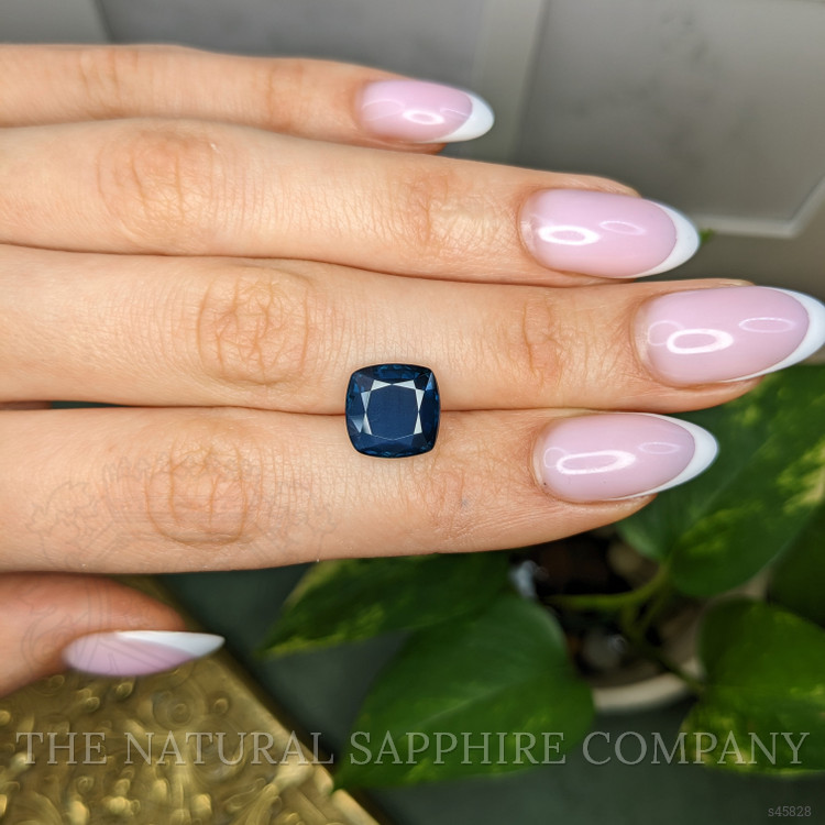 6.38 Ct. Blue Sapphire from Ceylon (Sri Lanka)