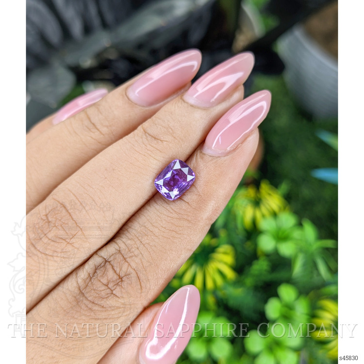 2.01 Ct. Purple Sapphire from Madagascar