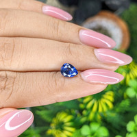1.45 Ct. Blue Sapphire from Ceylon (Sri Lanka) Life Style