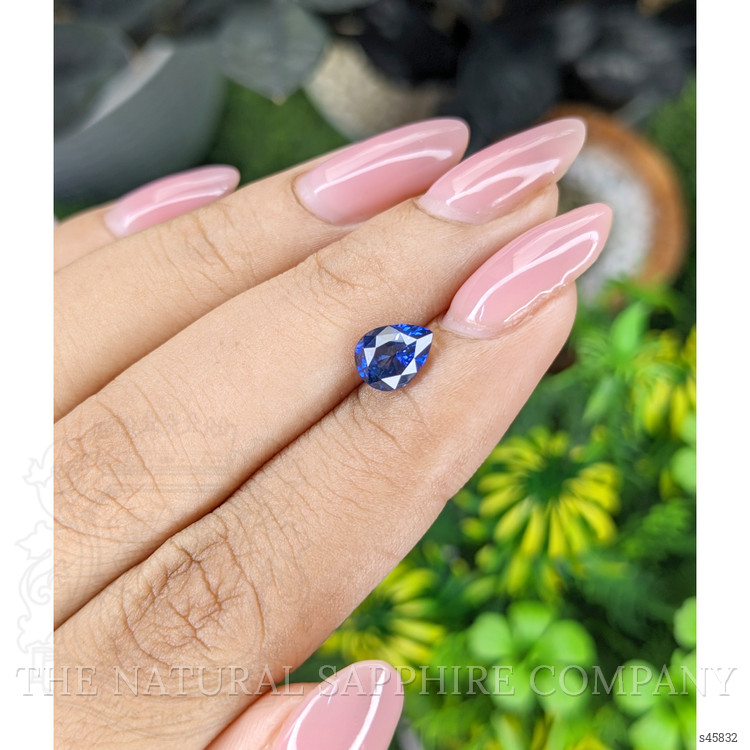 1.45 Ct. Blue Sapphire from Ceylon (Sri Lanka)