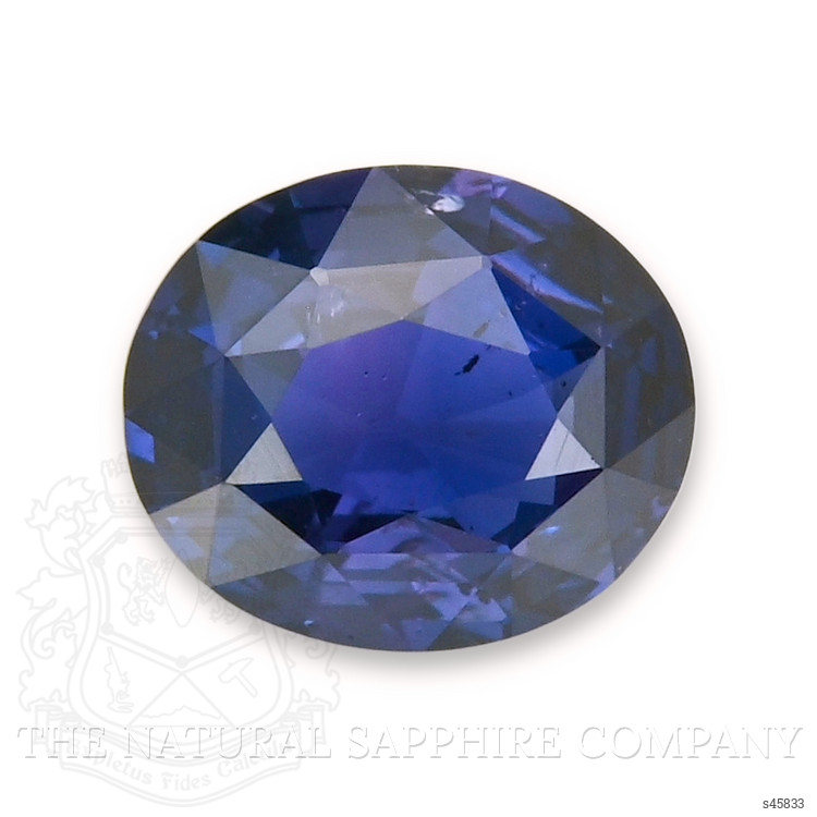 1.60 Ct. Purplish Blue Sapphire from Ceylon (Sri Lanka)