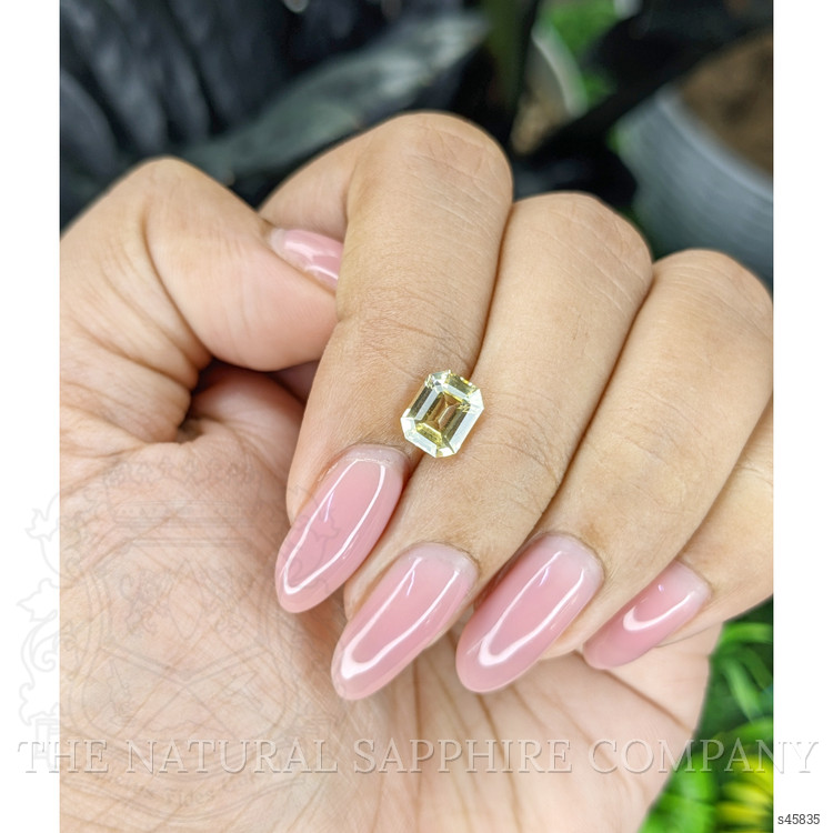 1.58 Ct. Yellow Sapphire from Ceylon (Sri Lanka)