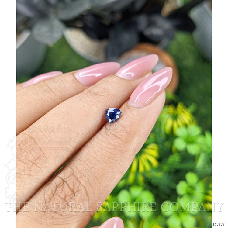 0.64 Ct. Blue Sapphire from Madagascar