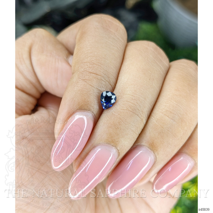 0.64 Ct. Blue Sapphire from Madagascar