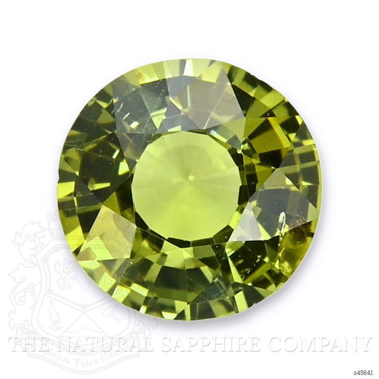 1.22 Ct. Yellowish Green Sapphire from Tanzania