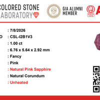 0.99 Ct. Pinkish Purple Sapphire from Ceylon (Sri Lanka) Pdf