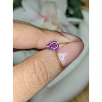 0.99 Ct. Pinkish Purple Sapphire from Ceylon (Sri Lanka) Life Style
