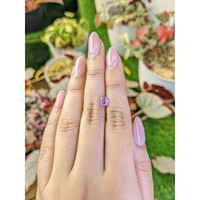 0.91 Ct. Pink Sapphire from Ceylon (Sri Lanka) Life Style