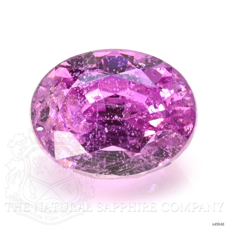 0.89 Ct. Purplish Pink Sapphire from Ceylon (Sri Lanka)