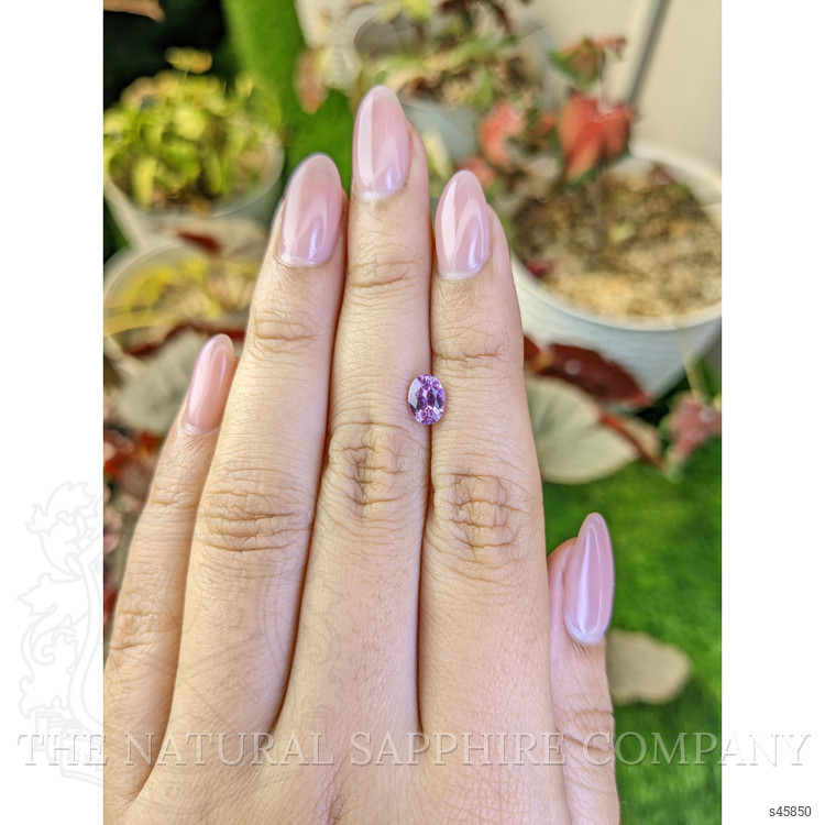 1.03 Ct. Pinkish Purple Sapphire from Ceylon (Sri Lanka)