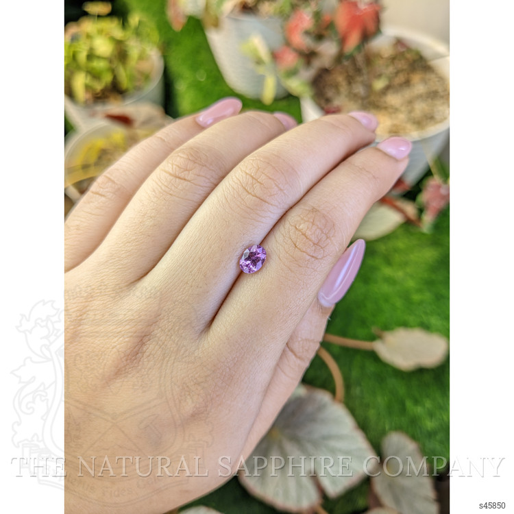 1.03 Ct. Pinkish Purple Sapphire from Ceylon (Sri Lanka)