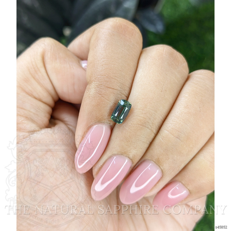 1.25 Ct. Bluish Green Sapphire from Madagascar