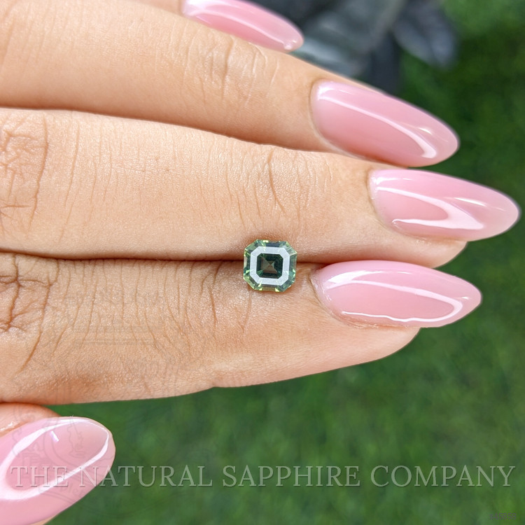 0.95 Ct. Bluish Green Sapphire from Madagascar
