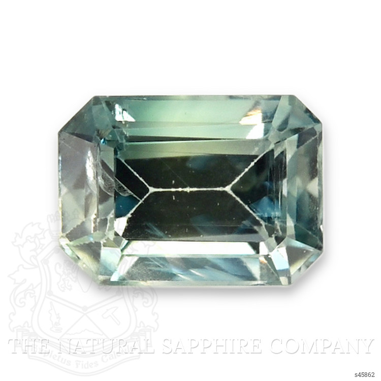 0.89 Ct. Bluish Green Sapphire from Madagascar