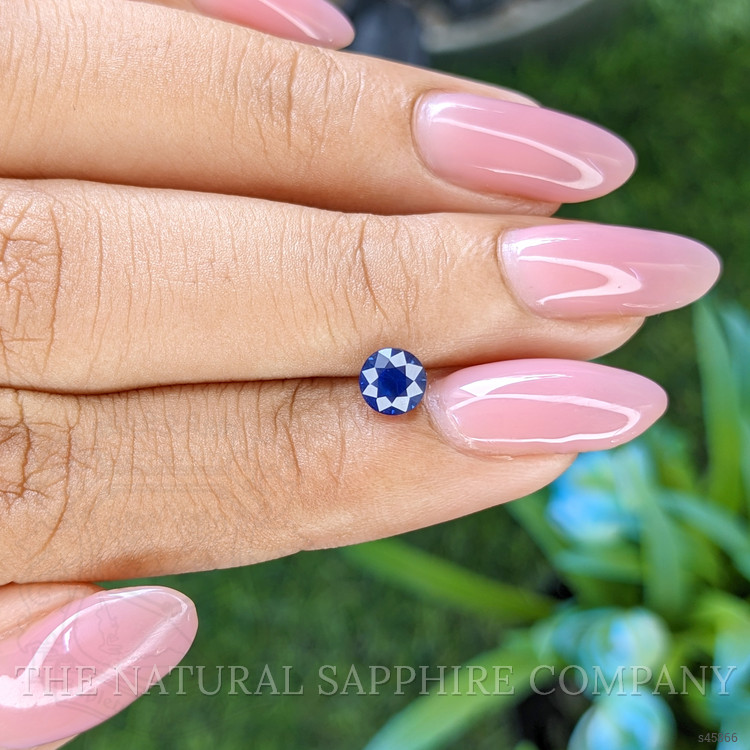 0.83 Ct. Blue Sapphire from Tanzania