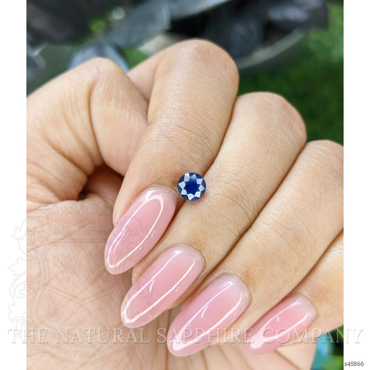 0.83 Ct. Blue Sapphire from Tanzania
