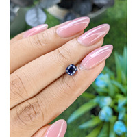 1.02 Ct. Blue Sapphire from Tanzania Life Style