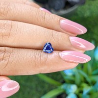 1.06 Ct. Blue Sapphire from Tanzania Life Style