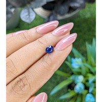1.08 Ct. Blue Sapphire from Tanzania Life Style
