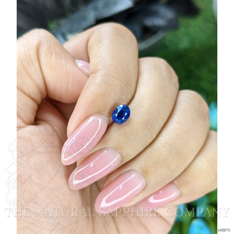 1.08 Ct. Blue Sapphire from Tanzania