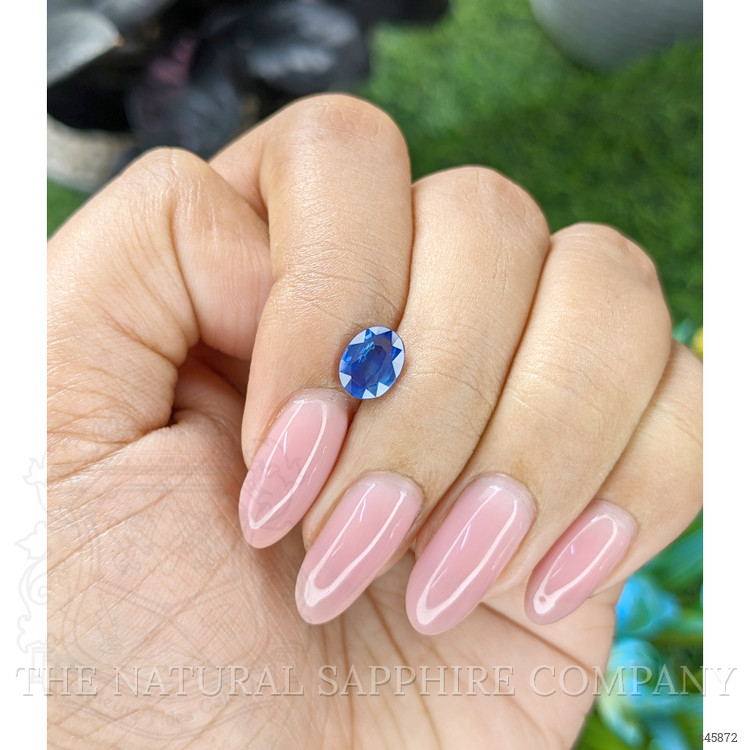 1.30 Ct. Blue Sapphire from Tanzania
