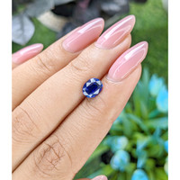 1.34 Ct. Blue Sapphire from Tanzania Life Style