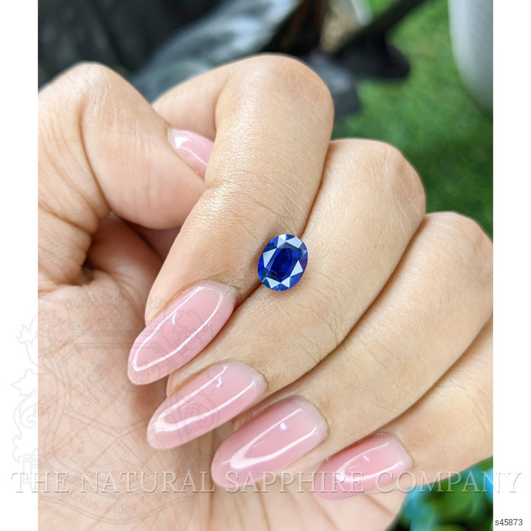 1.34 Ct. Blue Sapphire from Tanzania