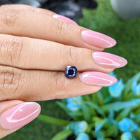 1.34 Ct. Blue Sapphire from Tanzania Life Style