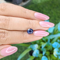 1.66 Ct. Blue Sapphire from Tanzania Life Style