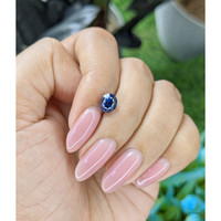 1.66 Ct. Blue Sapphire from Tanzania Life Style